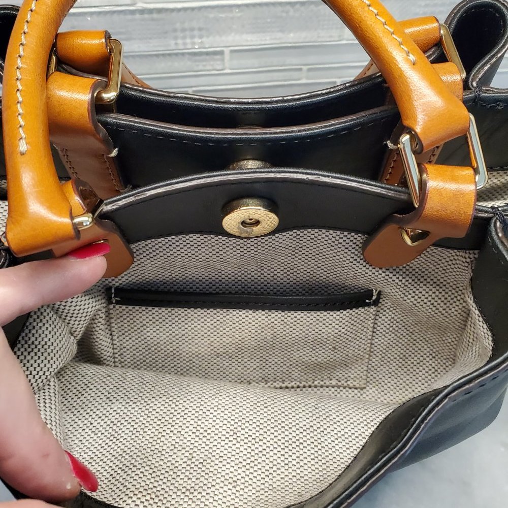 Dooney and Bourke City Barlow Black NWOT Small Perfect Condition - Picture 9 of 10